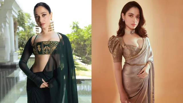 modern-saree-blouse-designs-5-blouses-to-steal-from-tamannaah-bhatia-for-this-festive-season